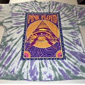 Pink Floyd Tie-Dye Graphic Tee Shirt Unisex Men’s Women’s XL / XXL  1X /2X New